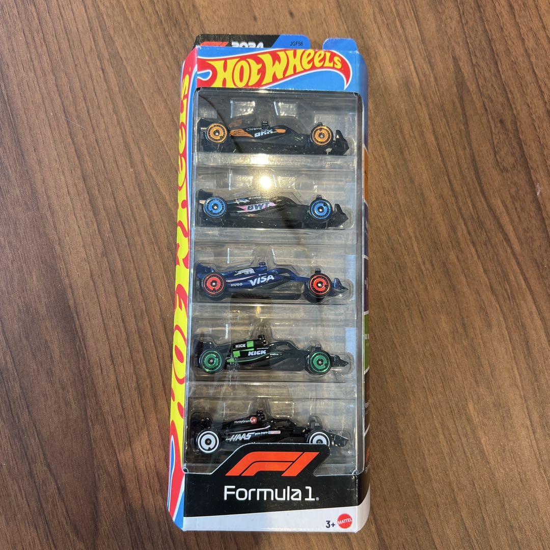 ホットウィール　5パック　Formula 1