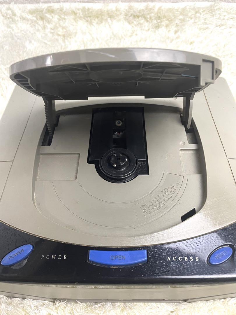 美品 【メンテ/内部清掃済】セガサターン HST-3220 SEGA グレー