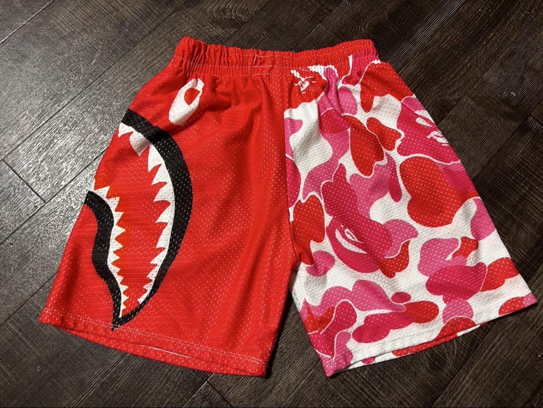 BAPE A BATHING APE WGM MCM PINKピンクエアクール