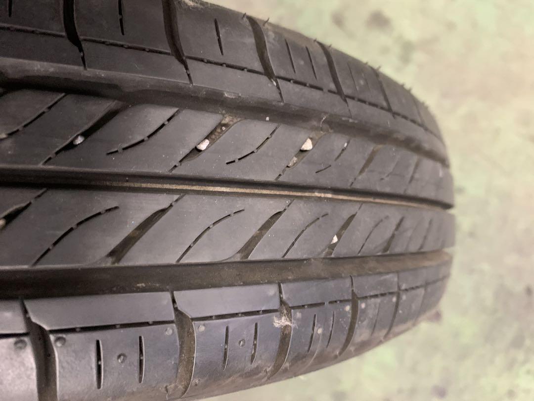 ダンロップ 145/80R13 中古夏タイヤ 2018 年製