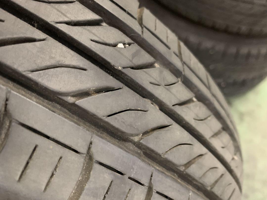 ダンロップ 145/80R13 中古夏タイヤ 2018 年製