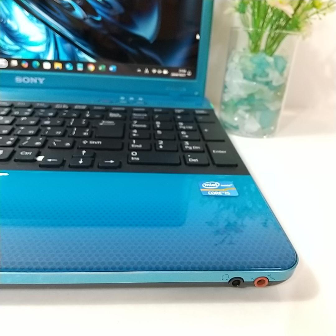 VAIOノートPC⭐SSD256GB⭐i5⭐メモリ8GB⭐Office2021