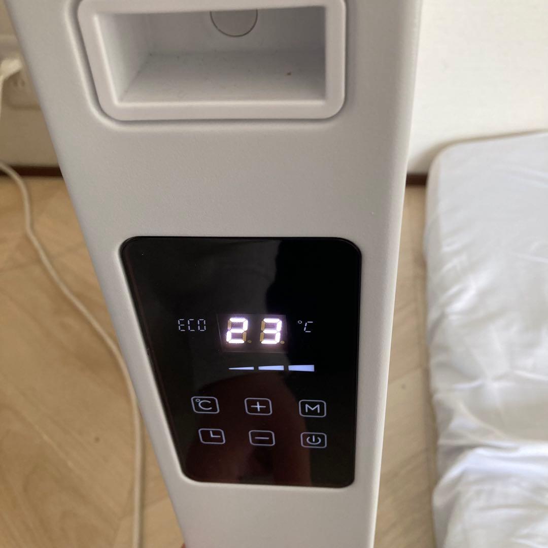 オイルレスヒーター SH-300 ホワイト リモコン付き 8畳 - メルカリ