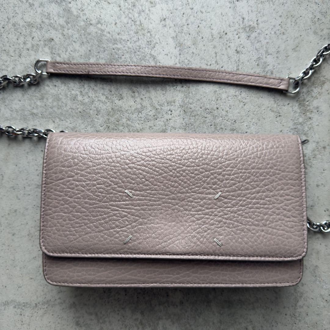 ☆箱・タグ付き☆ MaisonMargiela チェーンウォレット モーヴピンク ☆箱・タグ付き☆ MaisonMargiela チェーンウォレット モーヴピンク