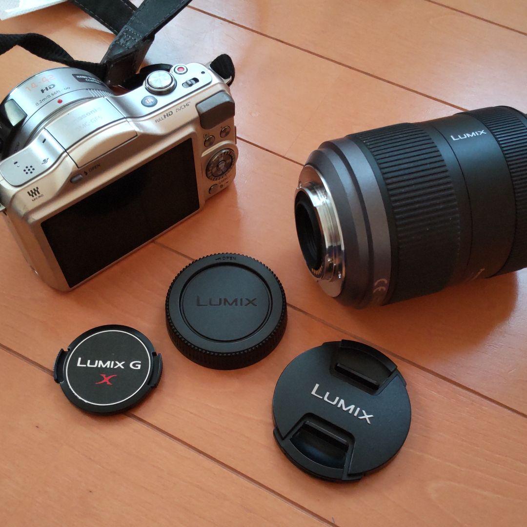 お得格安 Panasonic DMC−GF5 H-FS045200 SHuUt-m28399073017 お得定番