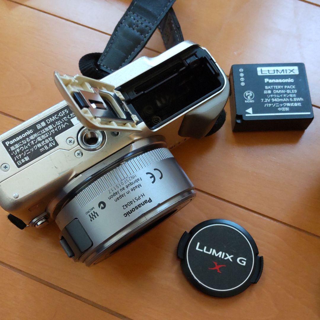 お得格安 Panasonic DMC−GF5 H-FS045200 SHuUt-m28399073017 お得定番