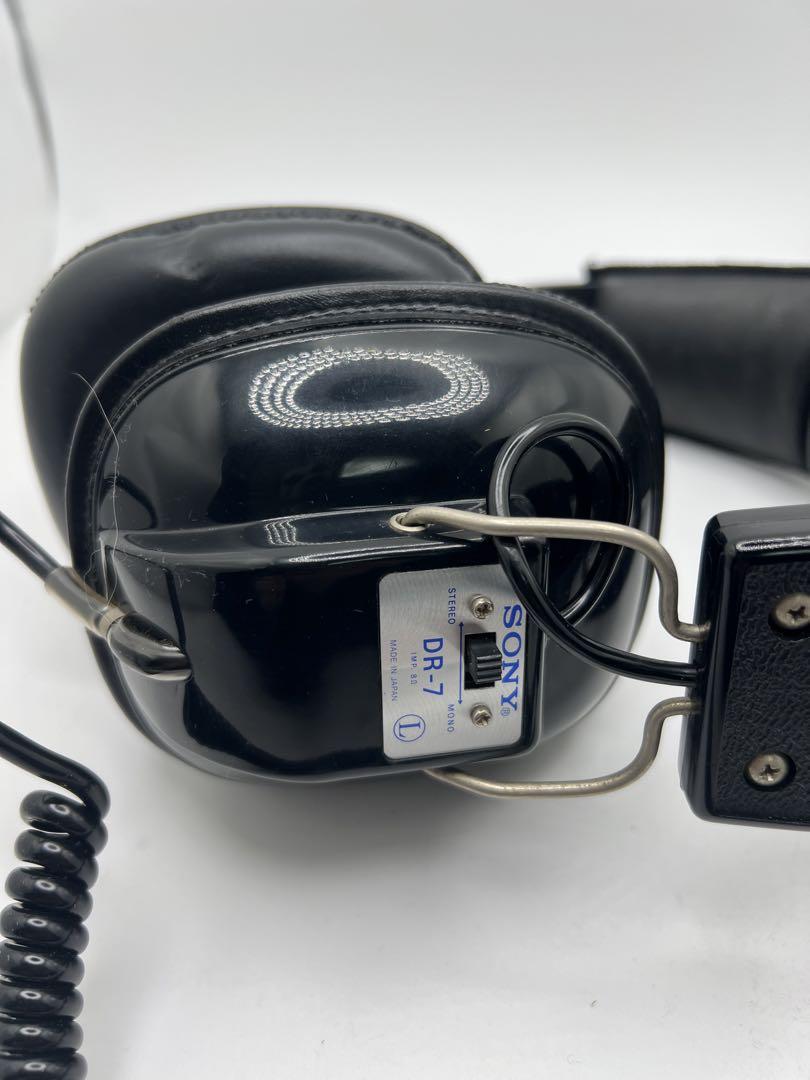 美品 Sony 昭和 ヴィンテージ ヘッドホン dr-7