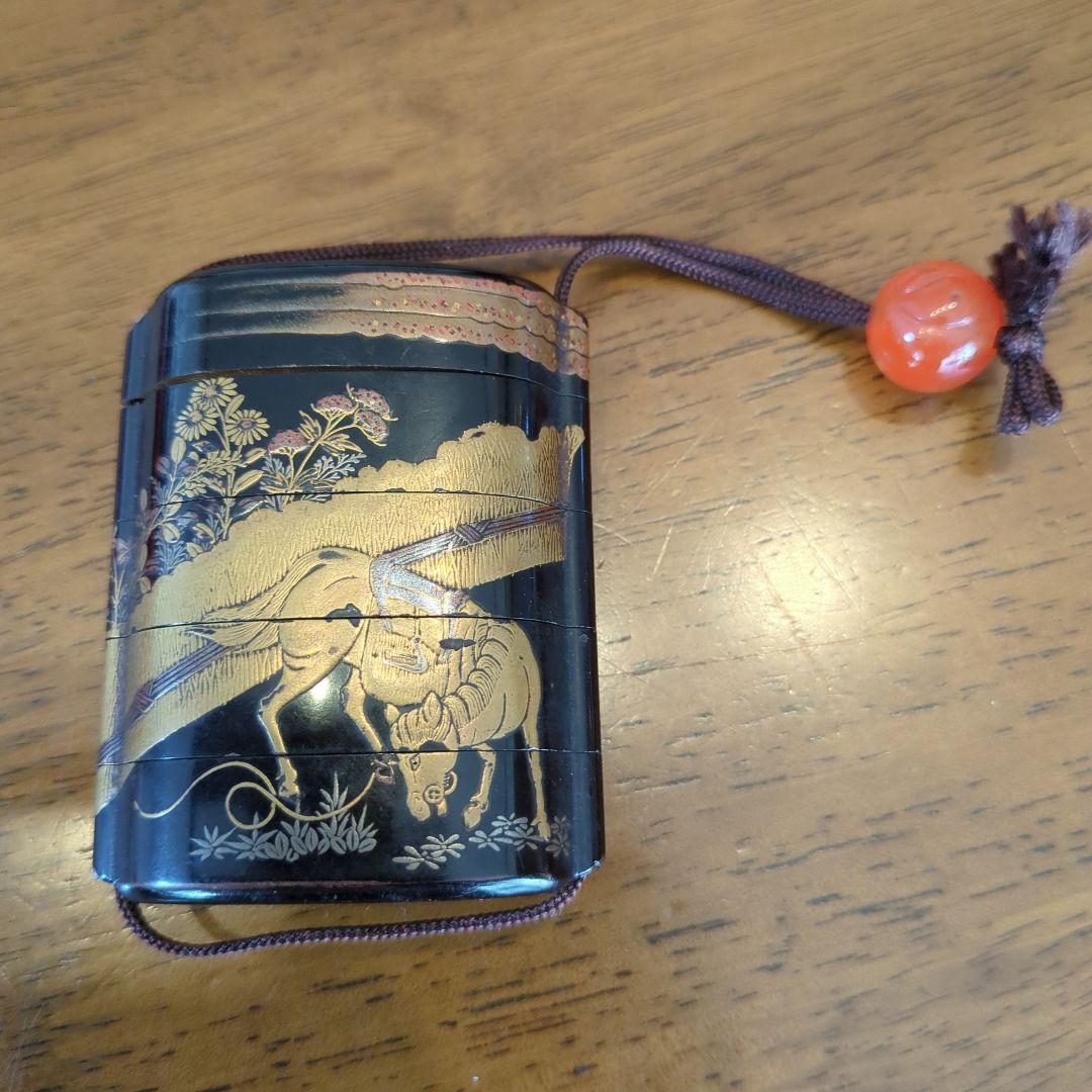 印籠　蒔絵