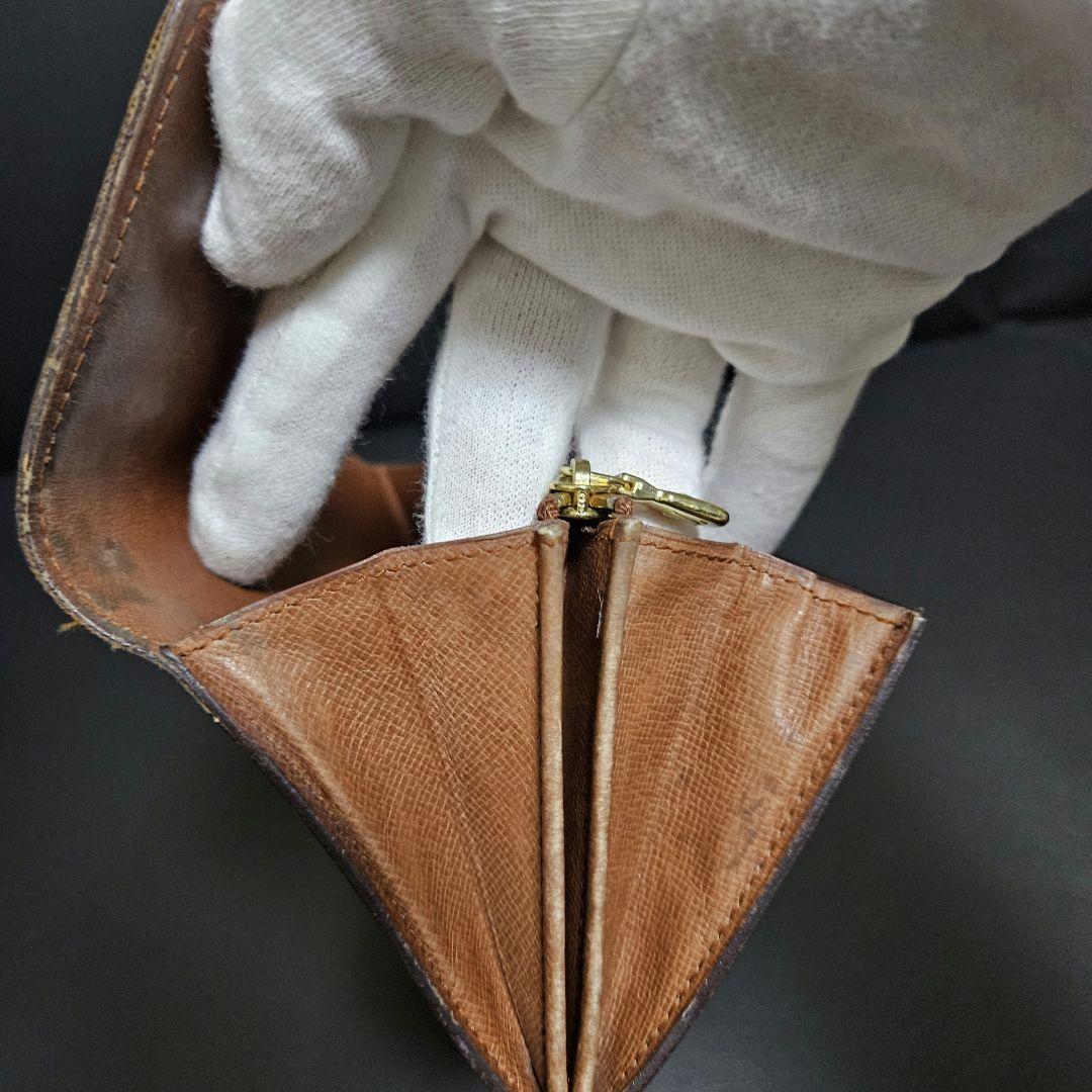 【中古】ルイ・ヴィトン モノグラム ポシェット ポルトモネ クレディ 長財布