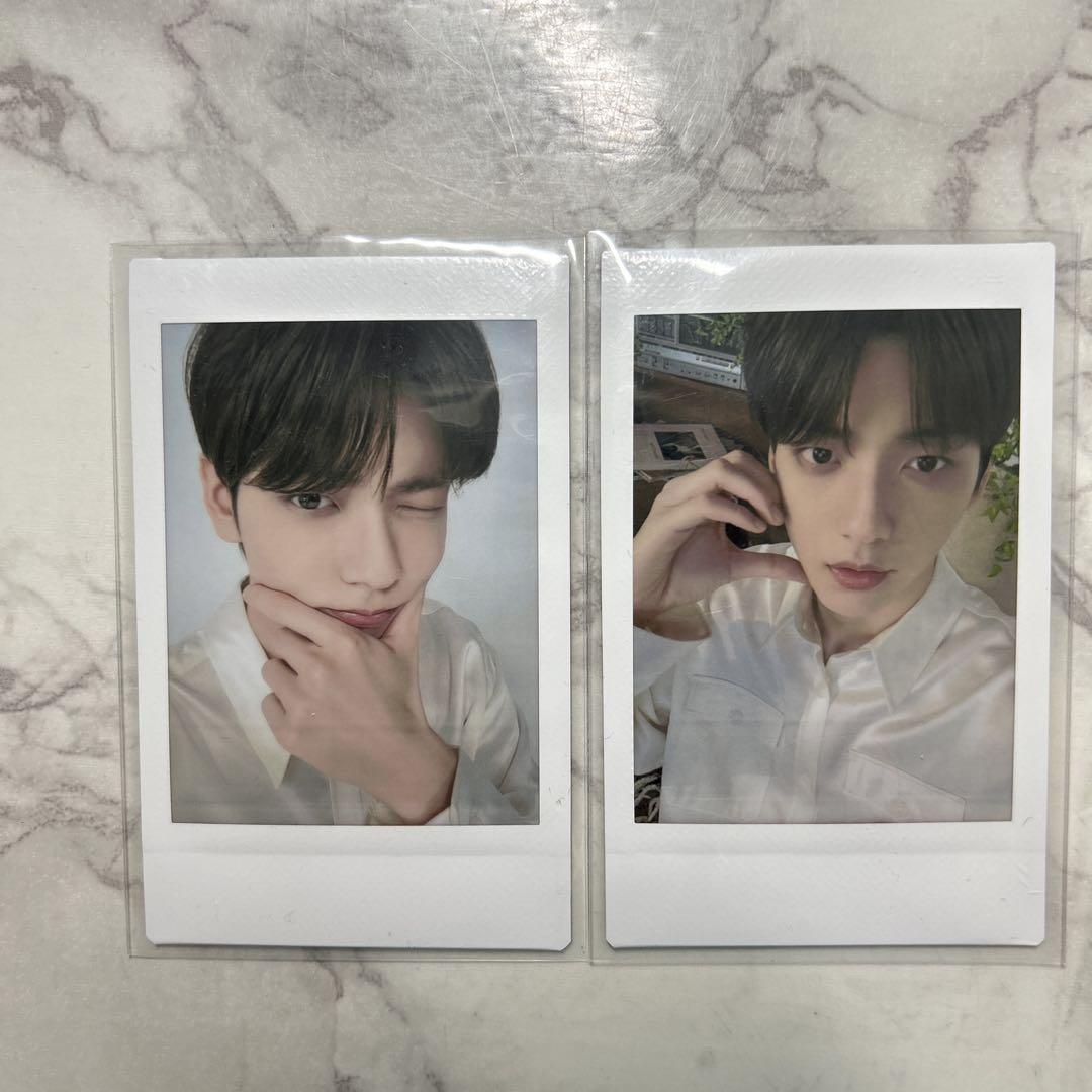 TXT インスタントフォト スビン TXT スビン ACT:PROMISE インスタント フォトカード 2枚セット