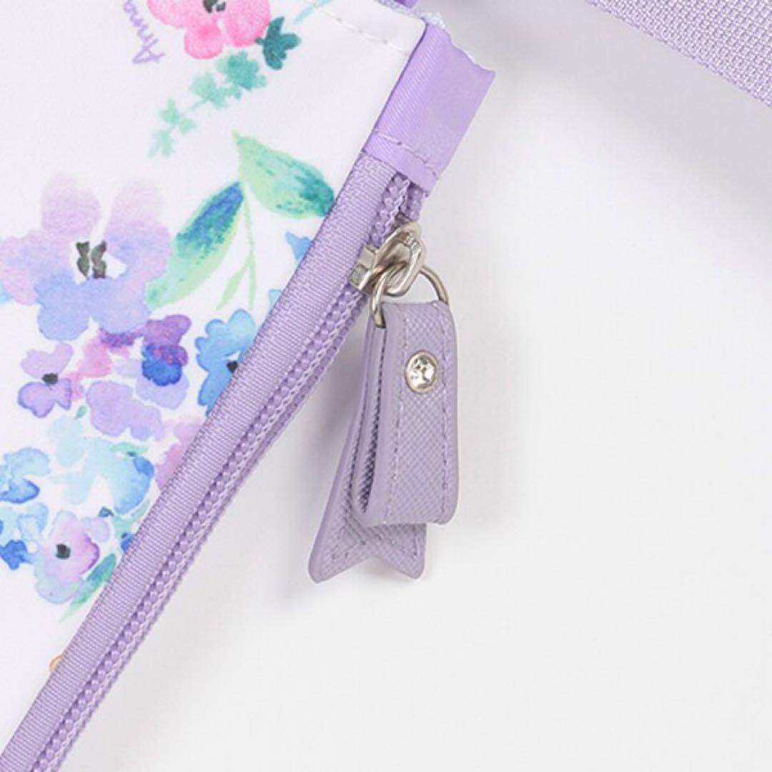 アナスイミニ【新品タグ付き】ユニコーン　花総柄　　マチつき　ナップサック