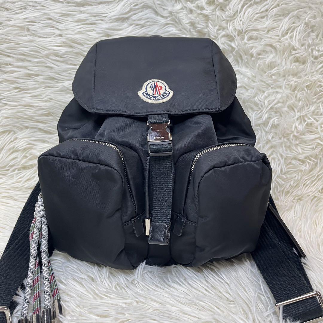 MONCLER モンクレール DAUPHINE SMALL バックパック 黒