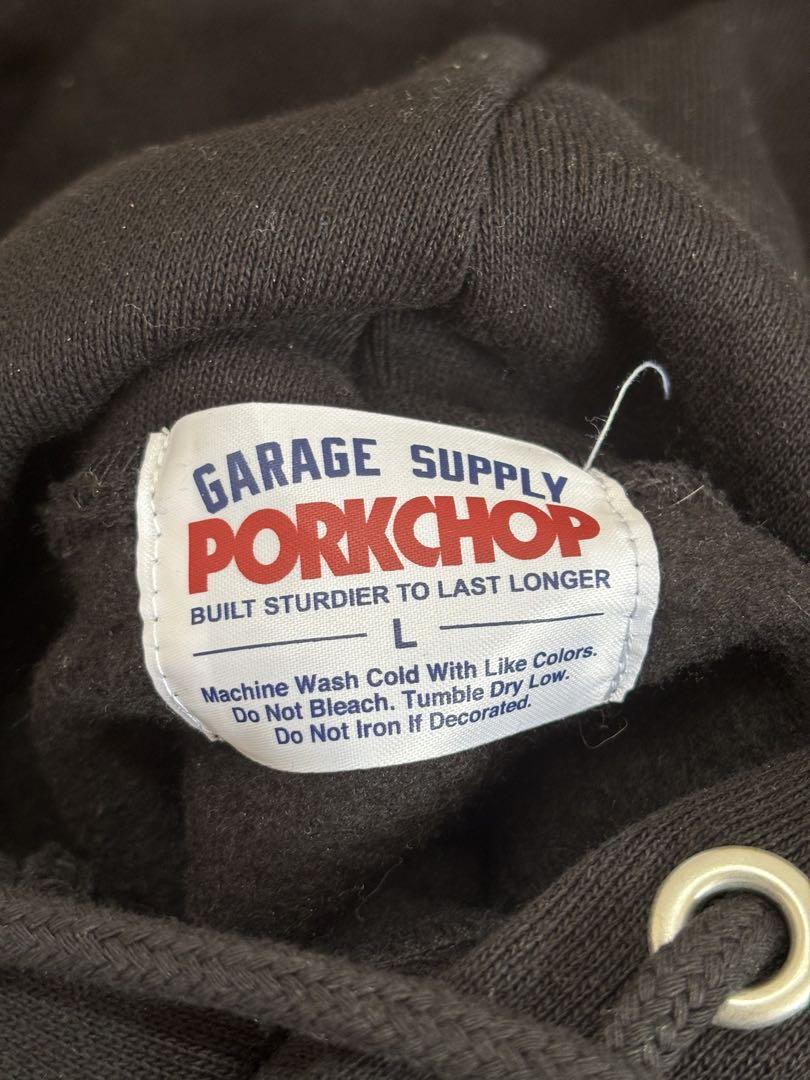ポークチョップ　パーカー　フーディー　porkchop 廃盤品