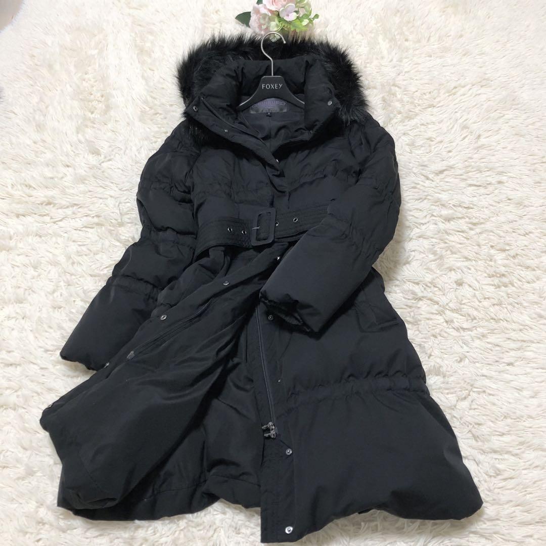 美品✨ルイルエブティック　大きいサイズ　3wayロングダウン　フォックス　XL