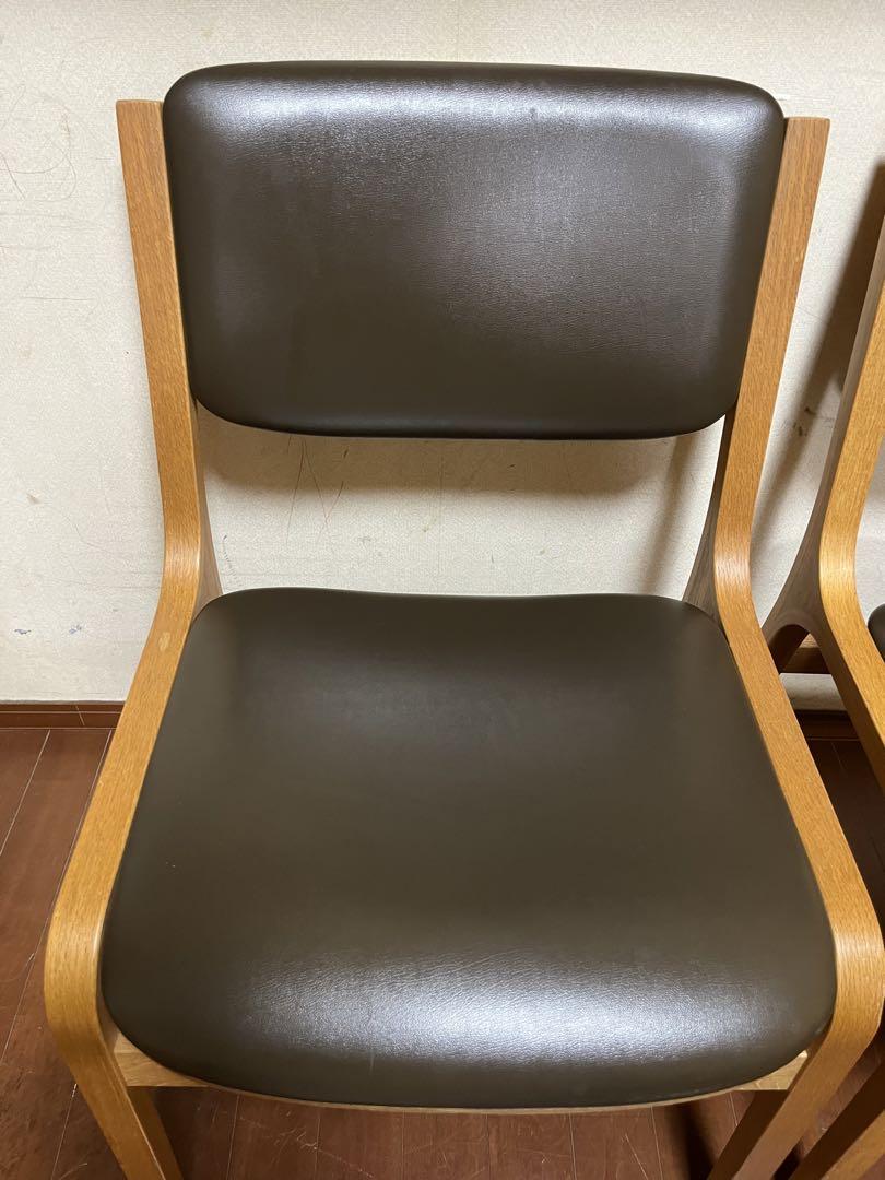 ビンテージ 天童木工 ダイニングチェア　2脚セット