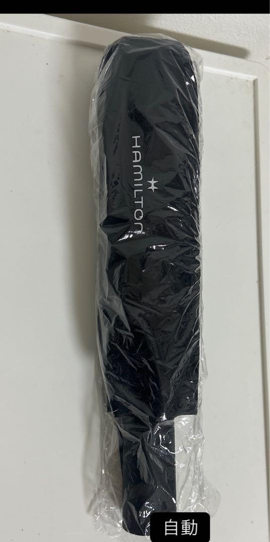 新品 Hamilton 折りたたみ傘 ブラック 晴雨兼用