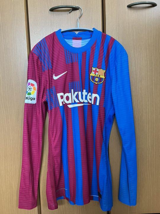Barcelona 2021-22 ホーム長袖シャツ 選手支給品 グリーズマン