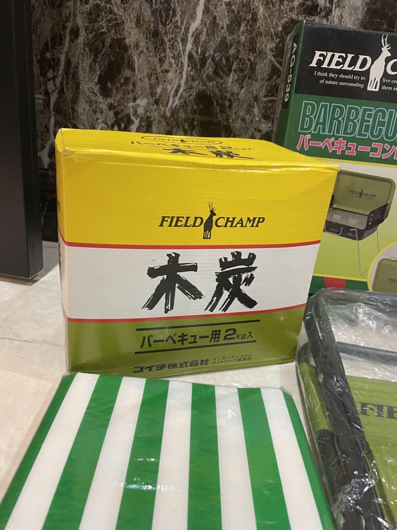FIELDCHAMP フィールドチャンプ　バーベキューセット　コンロ　チェア