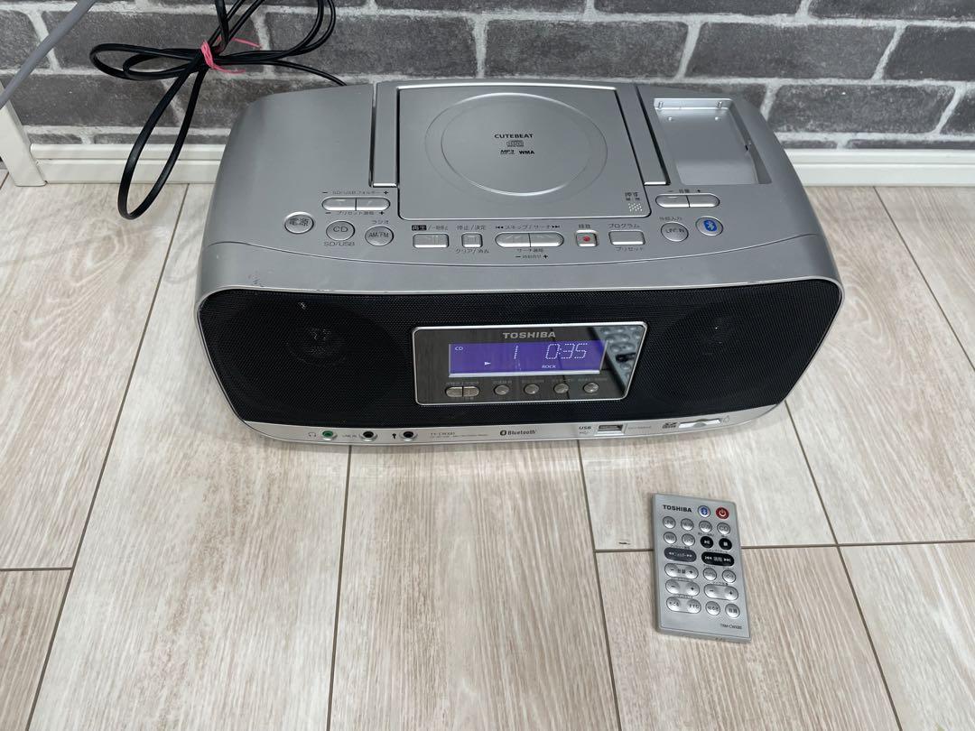 東芝のBluetooth搭載CD/USB/SDラジオTY-CWX80リモコン付