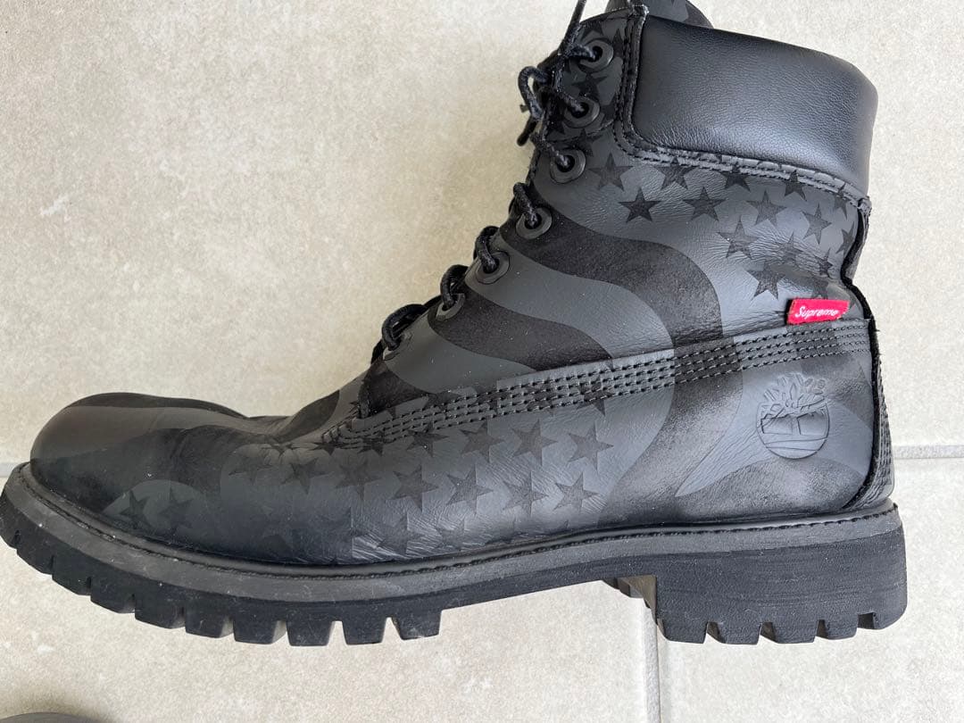 supreme ティンバーランド US8.5 SUPREME シュプリーム 17AW