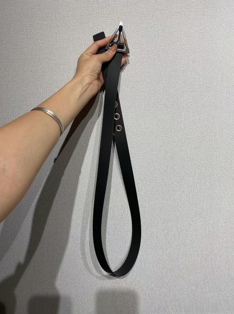 【美品】ブラック レザー ベルト