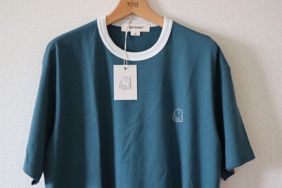トップス NORDISK LOGO TEE SHIRTS MADAM BLUE 48