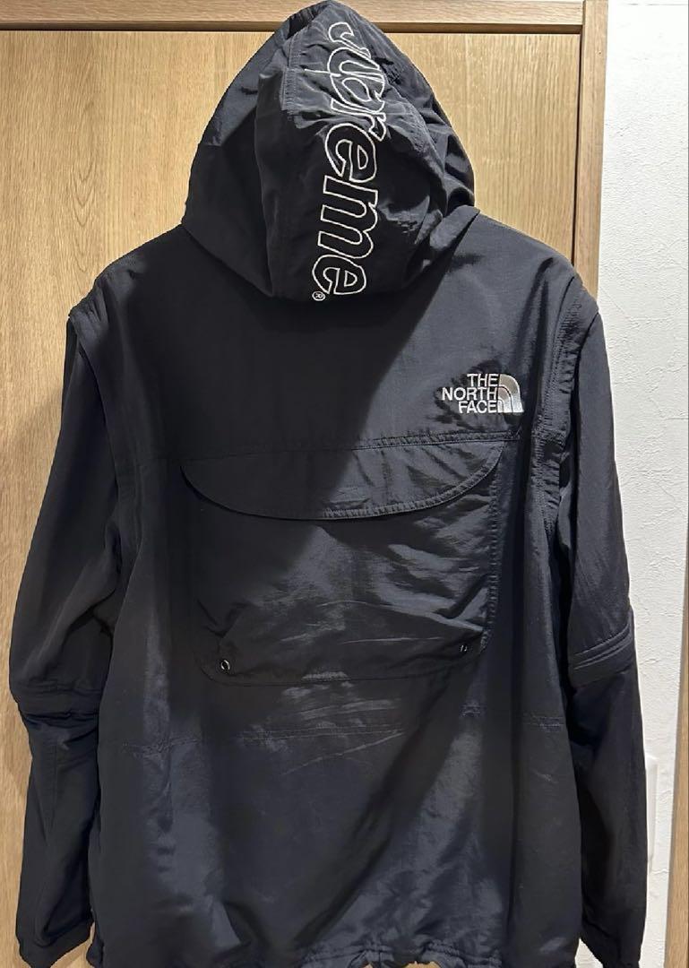 美品　supreme thenorthface cargojacket ブラック
