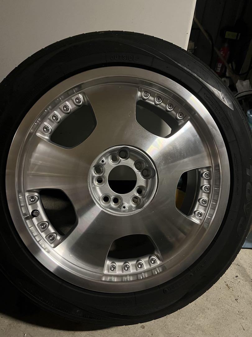 ディッシュホイール　17インチ7jj+52