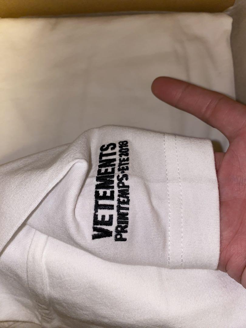 VETEMENTS Tシャツ 2018