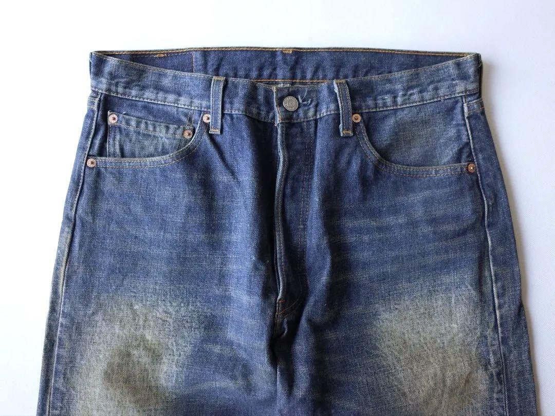 2001年製　USA製　Levi's リーバイス501　デニムパンツ　34×32