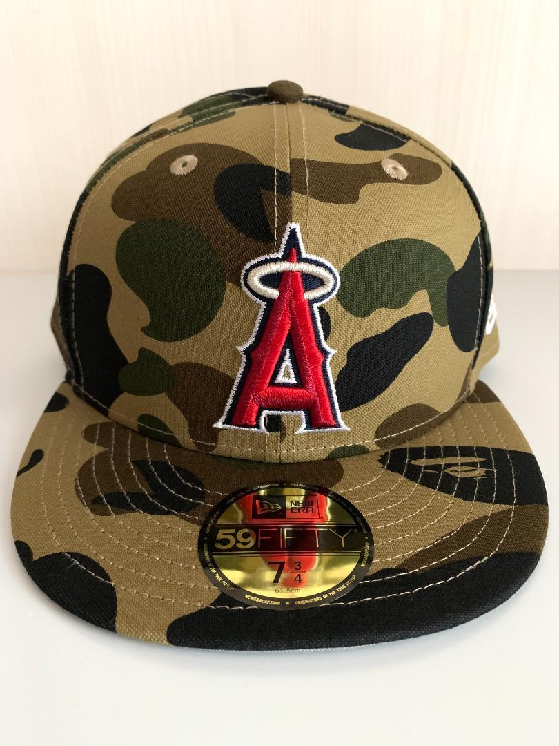 BAPE x MLB x NEW ERA ANGELS 59FIFTIY CAP BAPE x MLB x NEW ERA ANGELS 59FIFTIY CAP