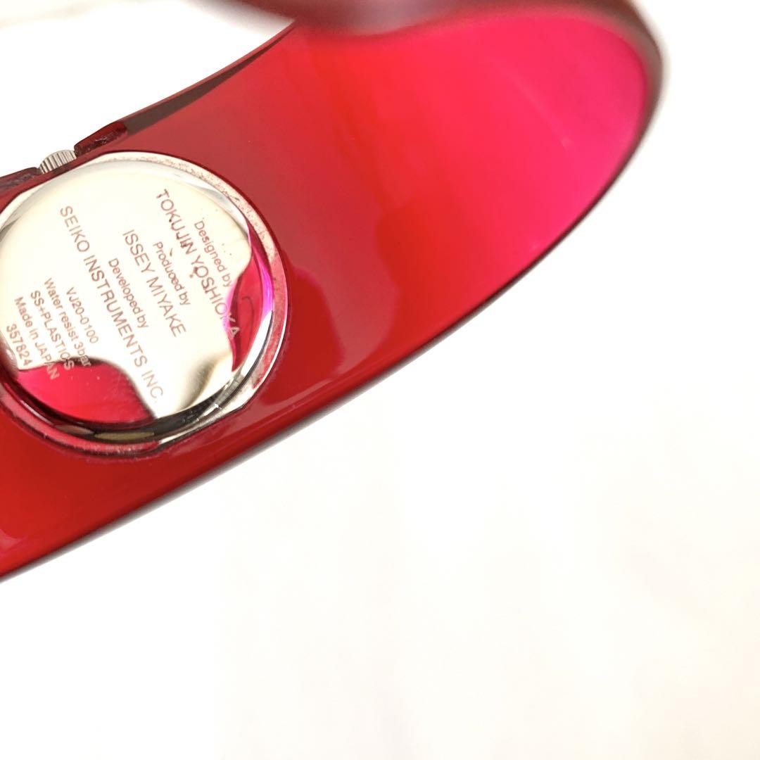cathatter ISSEY MIYAKE Oオー クリアバングル 時計