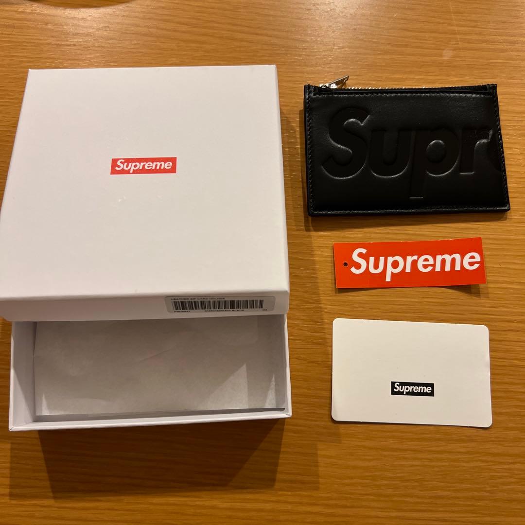Supreme カードケース 黒 モデルSUPREME