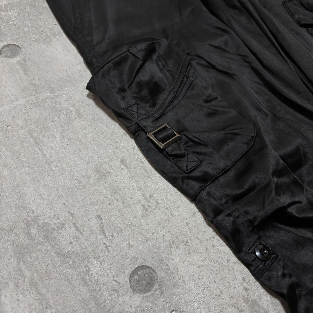 パンツ 00s gimmick multi pocket flare pants y2k