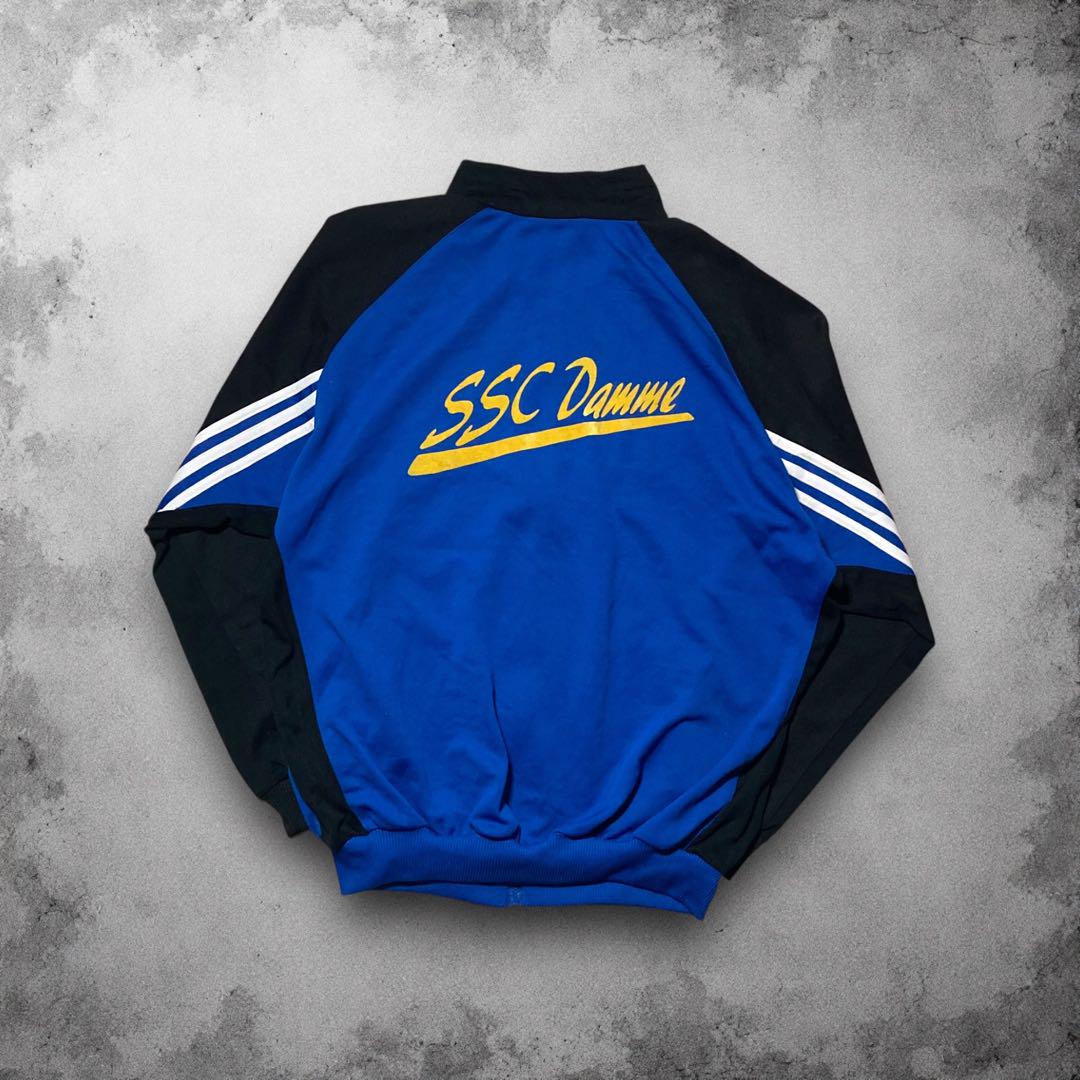 90s adidas ユーロサッカー トラックジャケット チームロゴ ジャージ