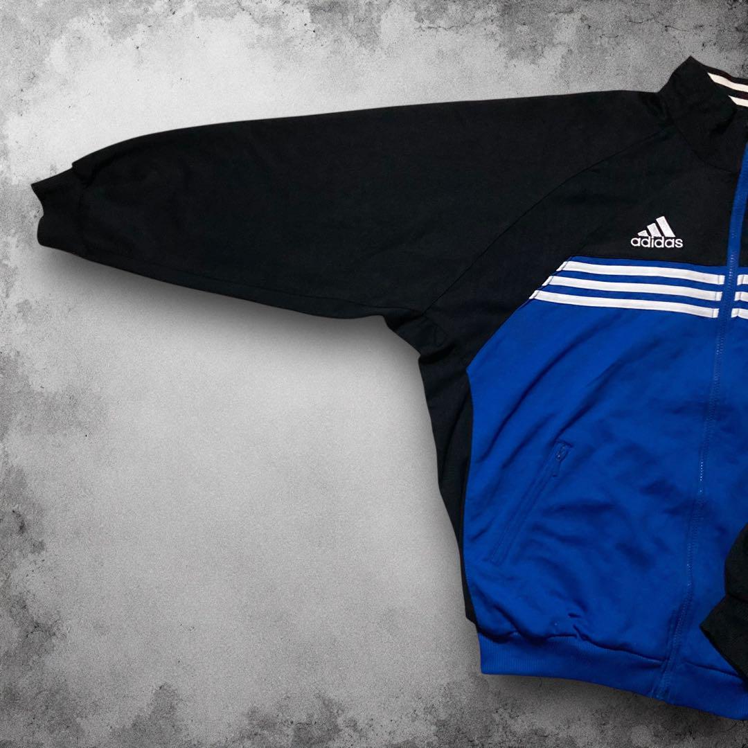 90s adidas ユーロサッカー トラックジャケット チームロゴ ジャージ