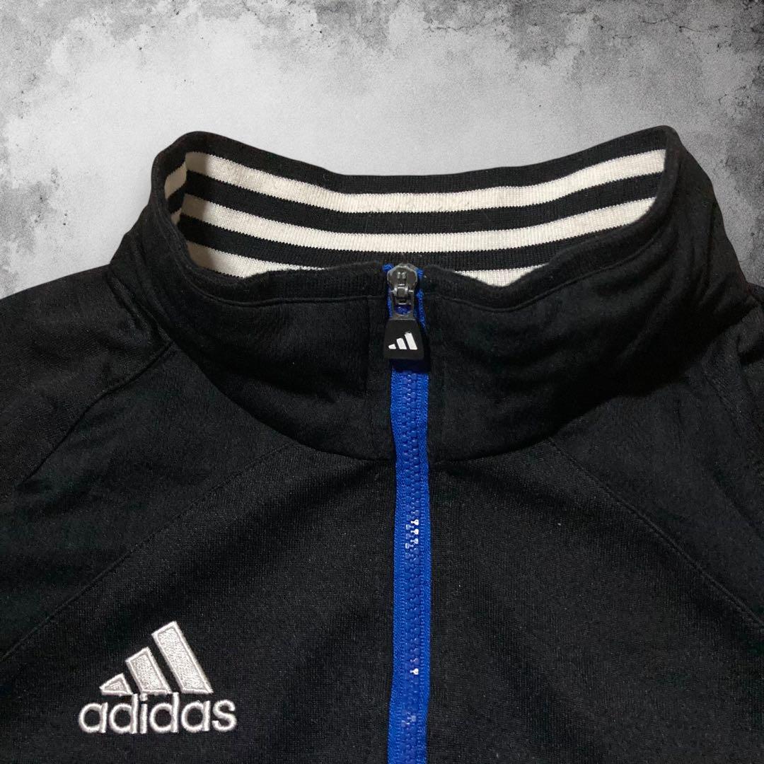 90s adidas ユーロサッカー トラックジャケット チームロゴ ジャージ