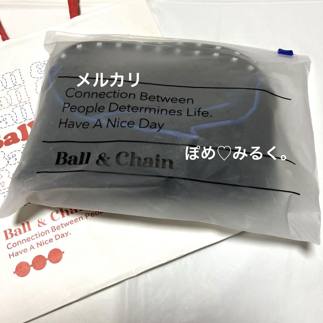 完売品】Ball&Chain×チャコット☆NYエコバッグMサイズ♡ブラック