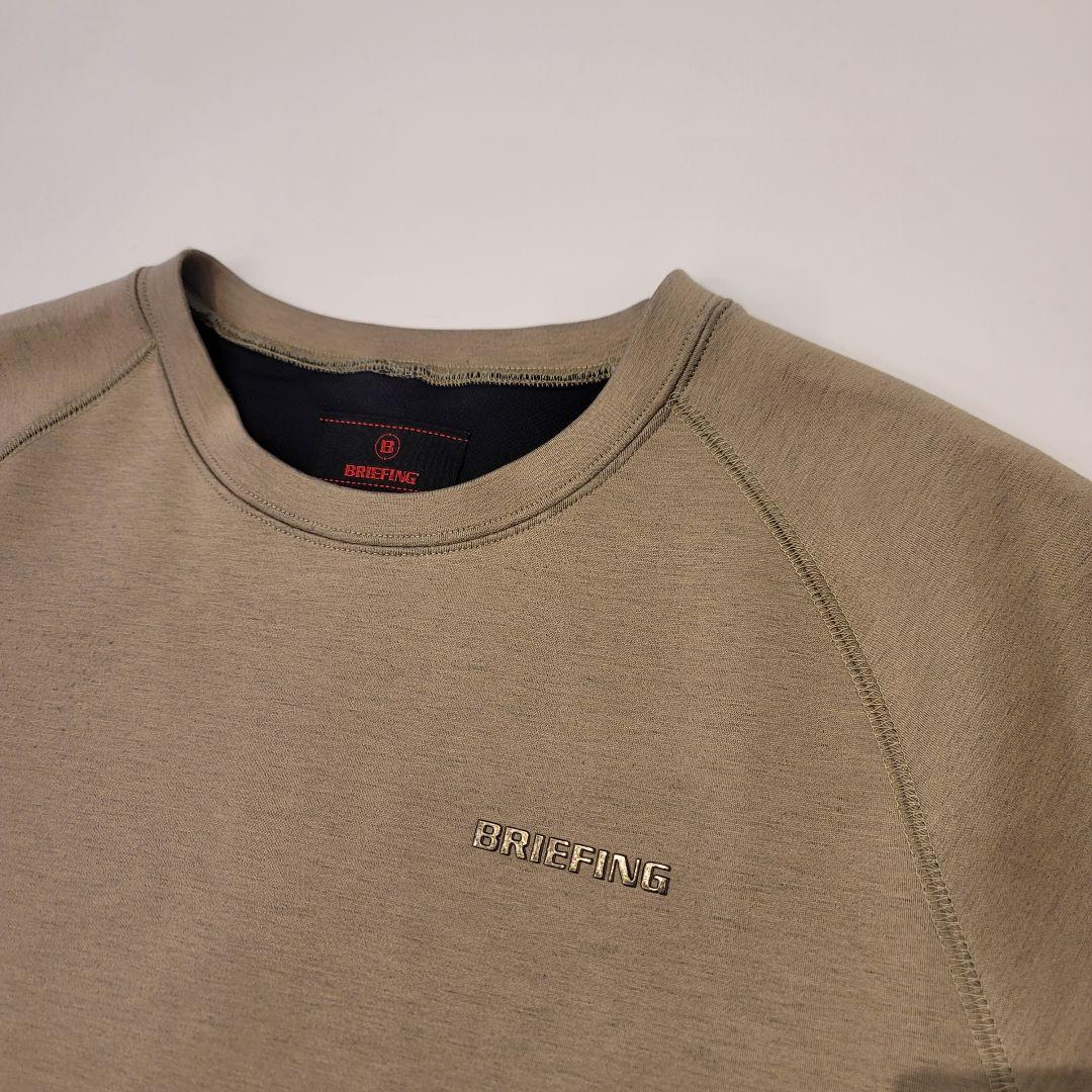 BRIEFING 正規品 3D LOGO WARM CREW NECK L BRIEFING 正規品 3D LOGO WARM CREW NECK L