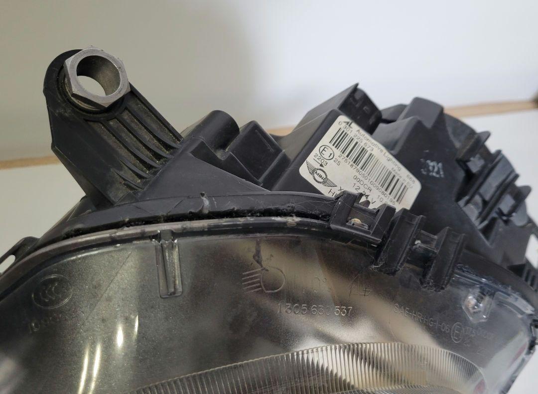 BMW MINヘッドライト 塗装　艶消しブラック　R55.56.57 左右セット BMW MINヘッドライト 塗装艶消しブラックR55.56.57 左右セット