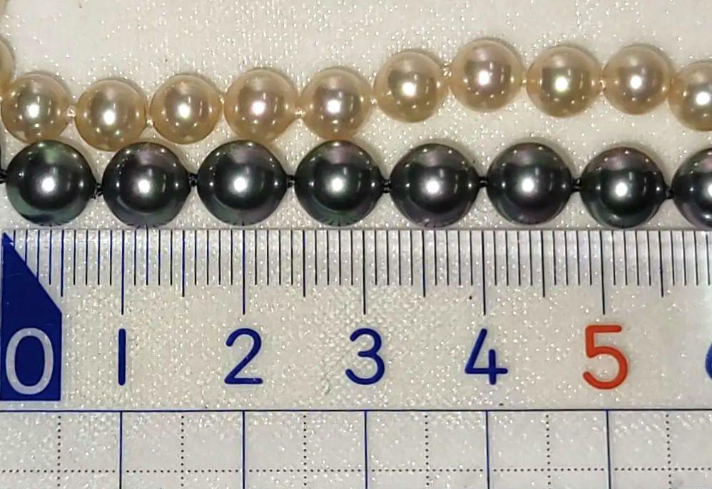 美品 2点 MAJORICA Perl マジョリカパール 真珠 ブラック パール 美品 2点 MAJORICA Perl マジョリカパール 真珠 ブラック パール