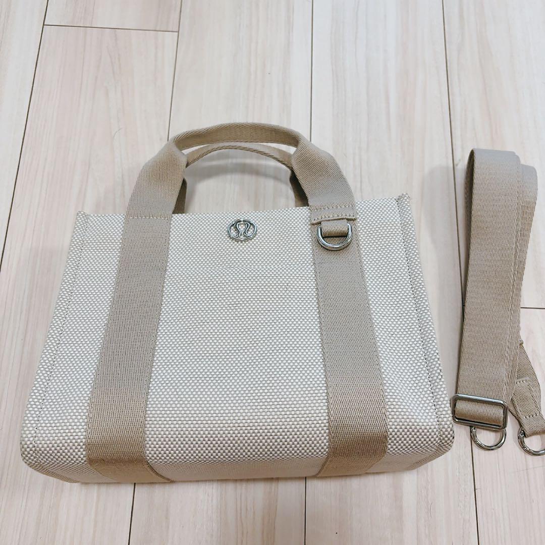 lululemon ツートーン キャンバストートバッグ ミニ 4.5L