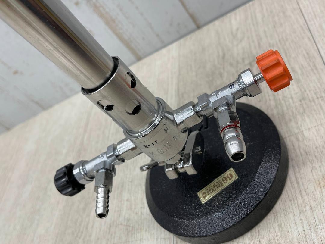 ガラス工芸用バーナー BWAN-1 都市ガス13A メッケル式 取説