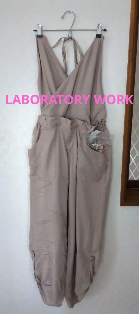 【LABORATORY WORK】クロスオーバーサロペット