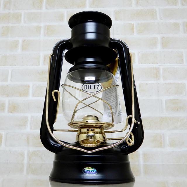 セット割 Dietz #76 黒金 真鍮メッキトリム ブラック ランタン 新品