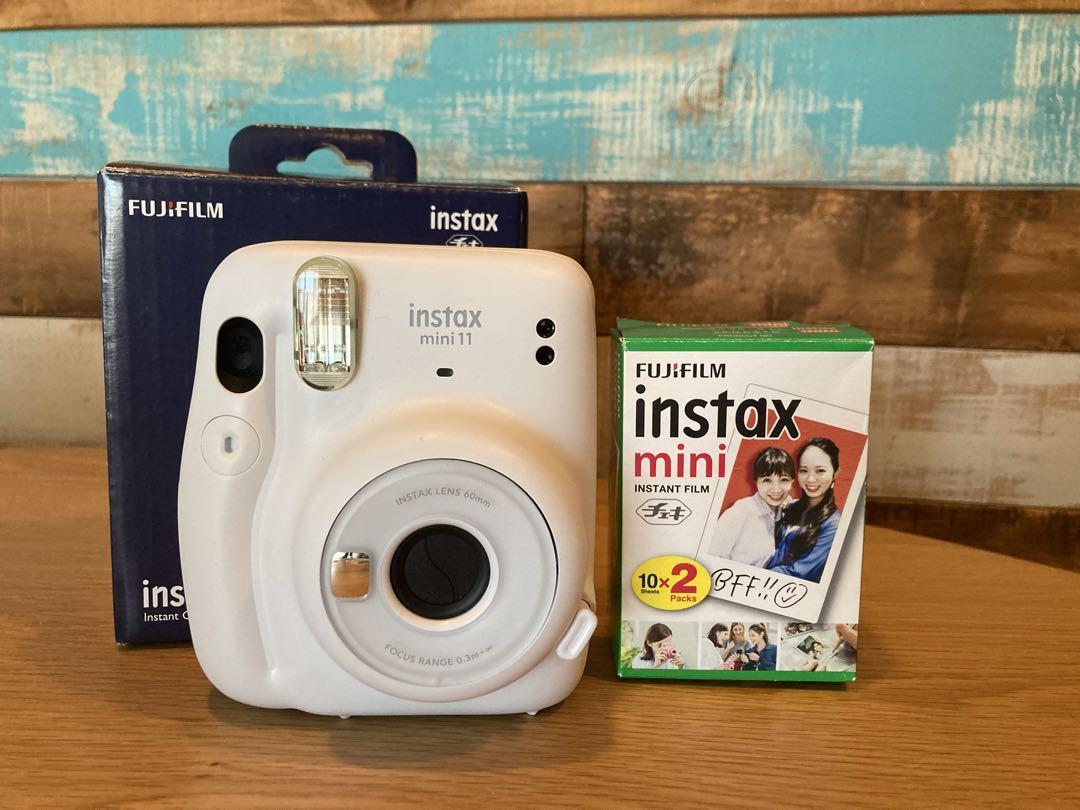instax mini 11 チェキ アイスホワイト 新品未使用未開封品|フィルム