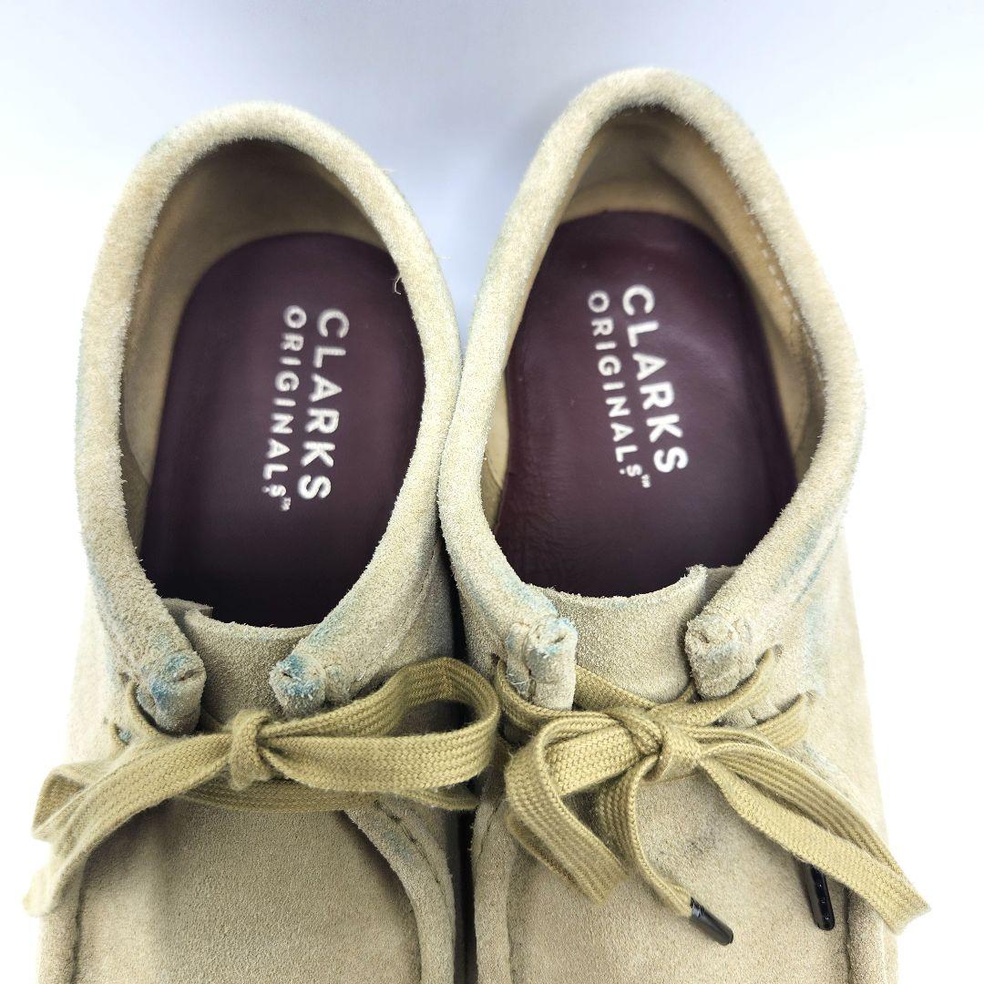 CLARKS オリジナルズ ベージュ ワラビー クラークス オリジナルズ メンズ スエード ワラビー CLARKS