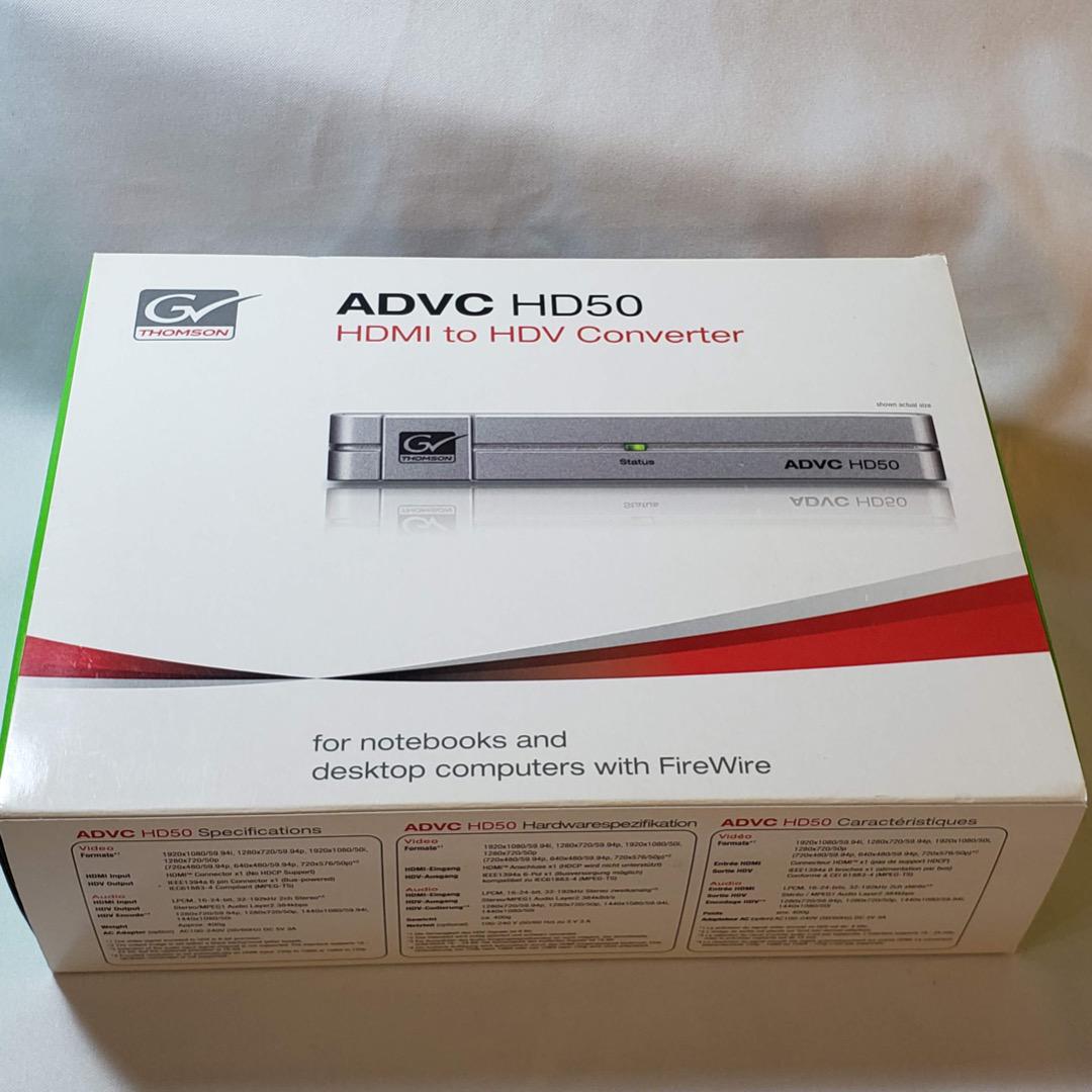 【未使用品】カノープス ADVC-HD50 ハイビジョン・コンバーター
