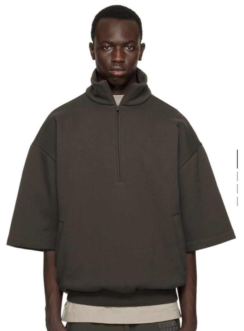 FOG Essentialsハーフジップ スウェット Mサイズ パーカー