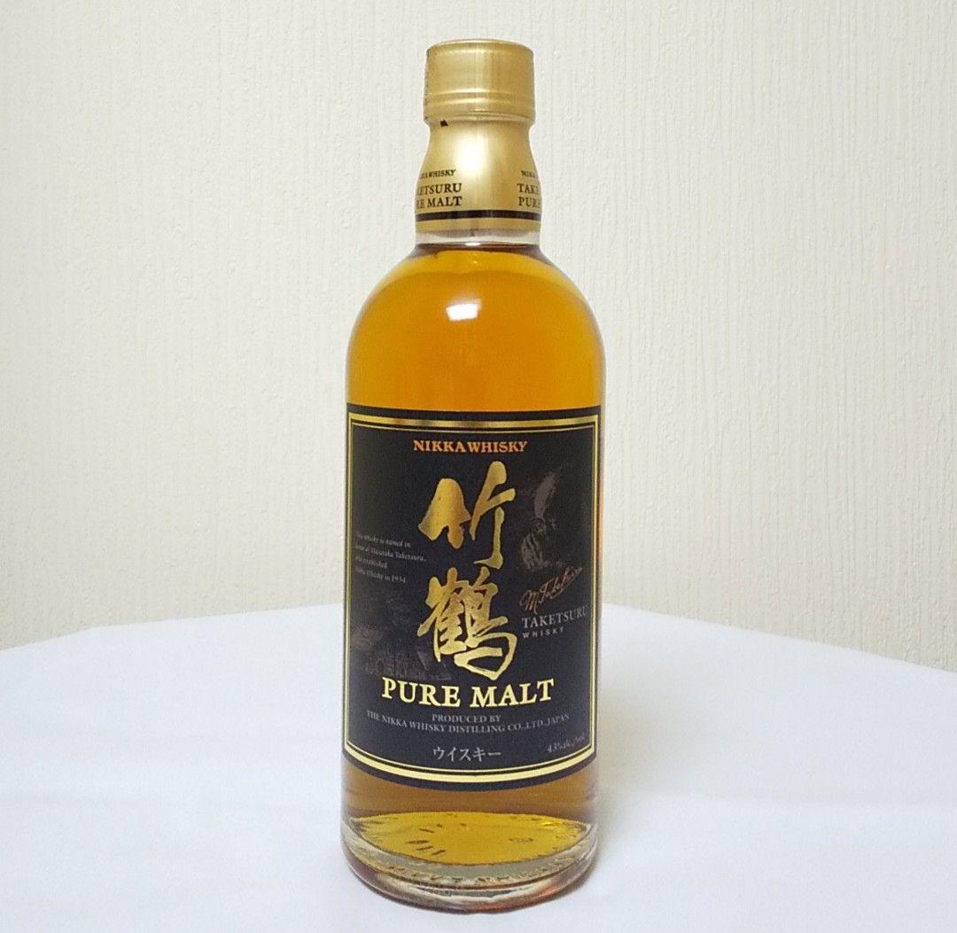 竹鶴 PURE MALT ピュアモルト 旧ラベル 500ml 旧ラベル 竹鶴 ピュアモルト 43% 500ml - メルカリ